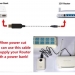 Кабель с повышающим преобразователем USB→DC  с 5V→ 12V  фото 3