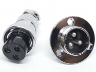 Роз'єм GX20-3 PIN з фланцем, пара