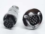 Роз'єм GX20-14 PIN з фланцем, пара