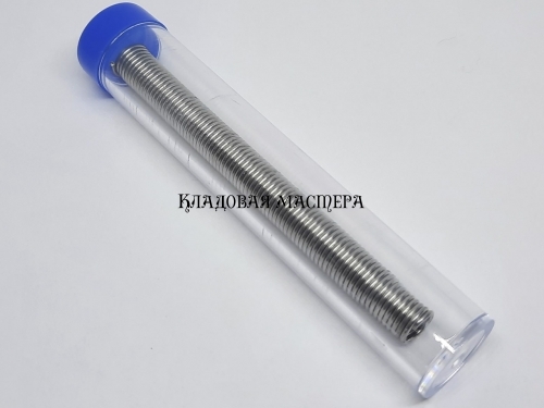 Припій YF ПОС-60 Sn60Pb40 діаметром 1 мм 10 г з флюсом фото 1