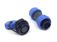 Герметичний роз'єм EKYK SP17-4 pin, IP-68 комплект