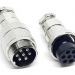 Разъем соединительный GX20-7 PIN, пара фото 1