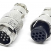 Разъем соединительный GX20-10 PIN, пара фото 2 Разъем соединительный GX20-10 PIN, пара фото 2