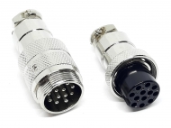Роз'єм з'єднувальний GX20-12 PIN, пара