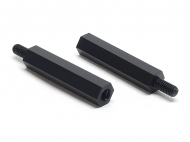 Стойка нейлоновая черная M3*25+6