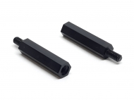 Стойка нейлоновая черная M3*22+6 Стойка нейлоновая черная M3*22+6