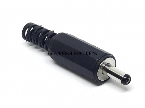 Штекер питания DC 3.5*1 L=9 фото 1
