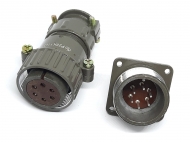 Промисловий силовий роз'єм P28K11Q 6pin