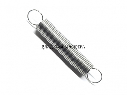 Пружина розтягнення 0.3x4x25 мм нержавіюча фото 1