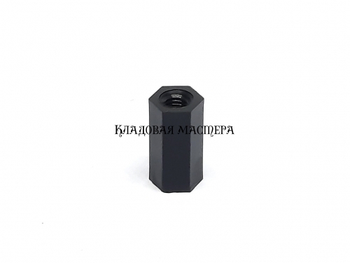 Стійка нейлонова чорна M3*11 фото 1