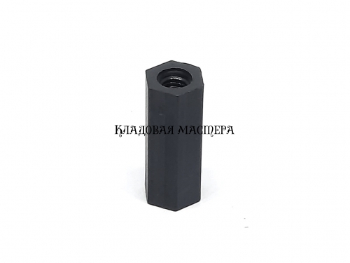 Стійка нейлонова чорна M3*14 фото 1 Стійка нейлонова чорна M3*14 фото 1