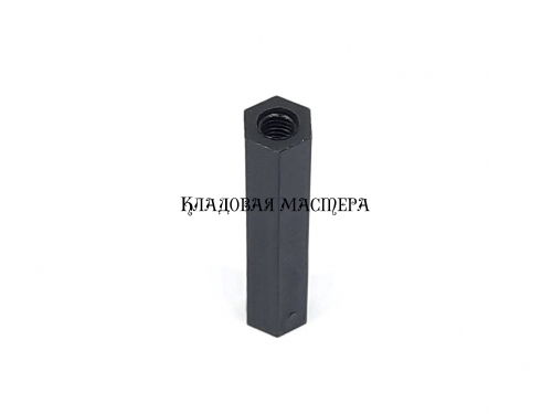 Стійка нейлонова чорна M3*25 фото 1