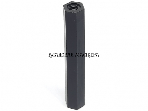 Стійка нейлонова чорна M3*35 фото 1