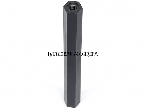 Стійка нейлонова чорна M3*50 фото 1