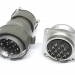 Промышленный силовой разъем P40J3Q 14pin обратный набор фото 4