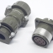 Промышленный силовой разъем P20J11Q 7pin обратный набор фото 4