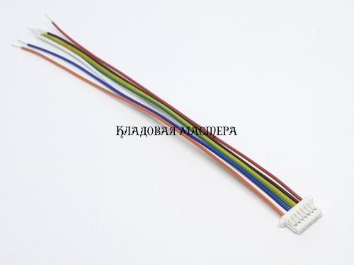 Разъем SH1.0 7pin – 10 см с одинарной головкой фото 1