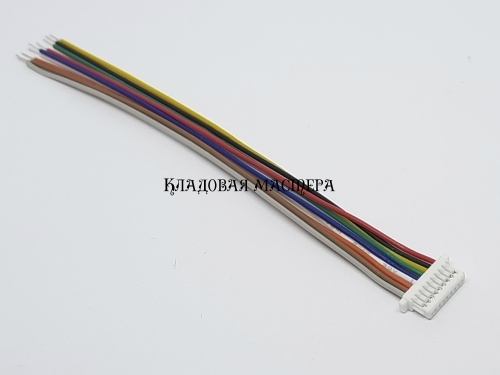Роз'єм SH1.0 9pin - 10 см з одинарною головкою фото 1