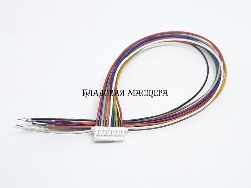 Разъем SH1.0 11pin – 20 см с одинарной головкой фото 1