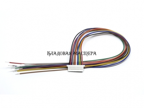 Разъем SH1.0 12pin – 20 см с одинарной головкой фото 1