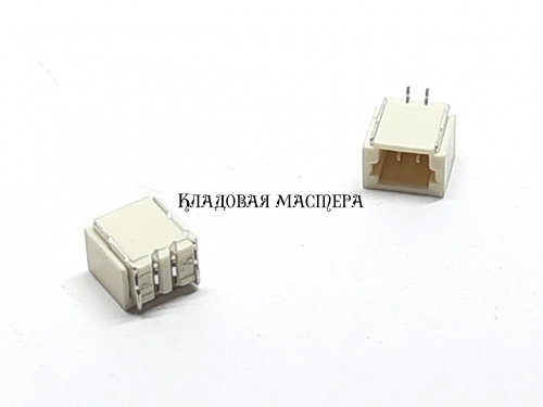 Разъем SH1.0 2Pin SMD вертикальный фото 1 Разъем SH1.0 2Pin SMD вертикальный фото 1