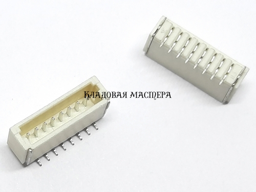 Разъем SH1.0 8Pin SMD вертикальный фото 1 Разъем SH1.0 8Pin SMD вертикальный фото 1