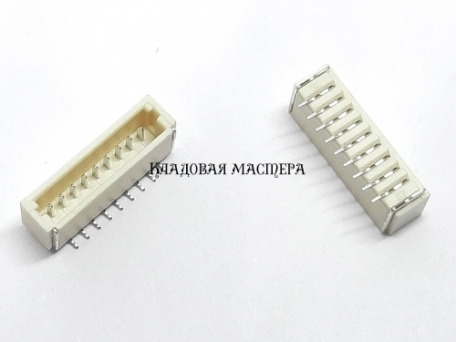 Роз'єм SH1.0 9Pin SMD вертикальний фото 1