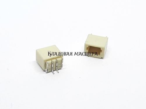 Разъем SH1.0 2Pin SMD горизонтальный фото 1 Разъем SH1.0 2Pin SMD горизонтальный фото 1