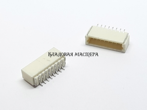 Разъем SH1.0 8Pin SMD горизонтальный фото 1 Разъем SH1.0 8Pin SMD горизонтальный фото 1