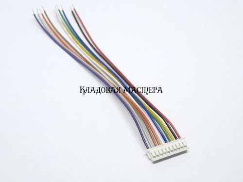 Разъем ZH1.5 10pin – 10 см фото 1