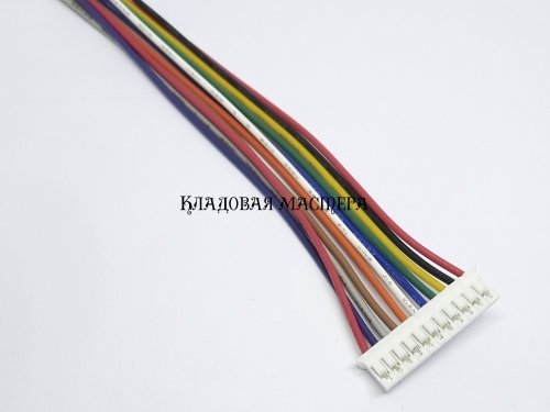 Разъем JST PH2.0 11p-30см фото 1