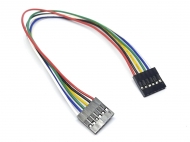 Разъемы перемычка Dupont 20 см 6PIN «розетка-розетка» Разъемы перемычка Dupont 20 см 6PIN «розетка-розетка»