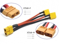 Разъем XT60 для параллельного соединения XT60-F в два XT60-M