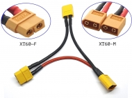 Разъем XT60 для последовательного соединения XT60-F в два XT60-M