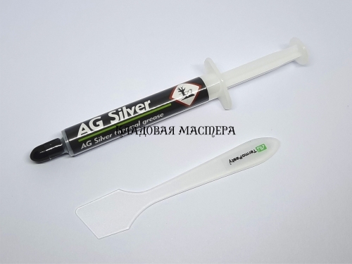 Термопаста Silver AG AGT-107 3 гр фото 1 Термопаста Silver AG AGT-107 3 гр фото 1