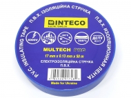 Изолента ПВХ Inteco синяя 50 м 17x0.13 мм