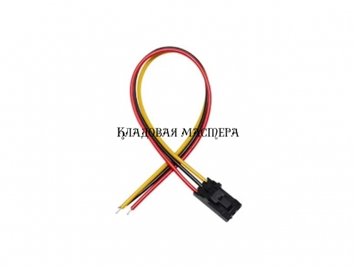 Разъем TJC8/2543 3pin - 10 см фото 1