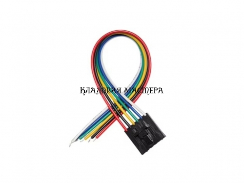 Разъем TJC8/2543 6pin - 20 см фото 1