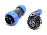 Герметичный разъем EKYK SP21-3 pin, IP68 комплект Герметичный разъем EKYK SP21-3 pin, IP68 комплект