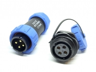 Герметичный разъем EKYK SP21-4 pin, IP68 комплект