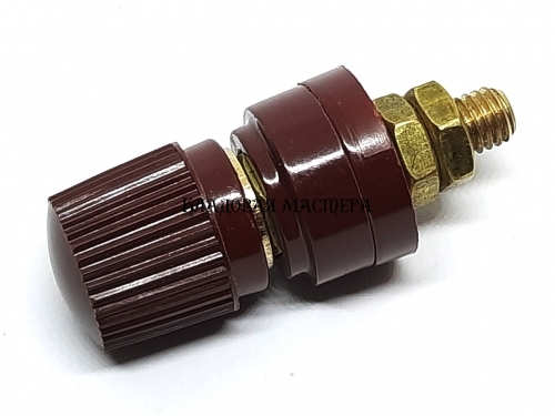 Клемма приборная JS-333 красная фото 1