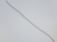 Провод 24AWG 20см белый 100шт одинарный медный монтажный