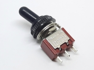 Тумблер MTS-102W червоний герметичний 2 положення on-on , 3pin 