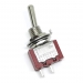 Тумблер MTS-101 красный 2 положения on-off , 2pin фото 1
