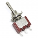 Тумблер MTS-103 красный 3 положения on-off-on, 3pin фото 1