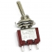 Тумблер MTS-112 красный 2 положения on-on, 3pin без фиксации фото 1