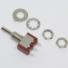 Тумблер MTS-123 красный 3 положения on-off-on, 3pin без фиксации фото 5