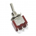 Тумблер MTS-202 красный 2 положения on-on, 6pin фото 1