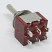 Тумблер MTS-203 красный 3 положения on-off-on, 6pin фото 4
