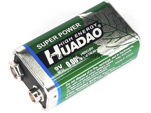 Батарейка Крона 6F22 Huadao фото 1